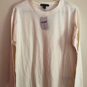 WHITE LONG SLEEVED TOP